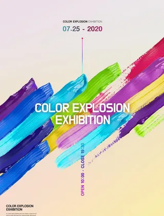 抽象艺术海报图片