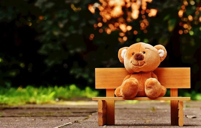 背景 椅子熊图片