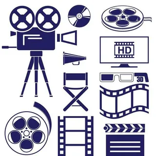 电影机胶片拍电影图片