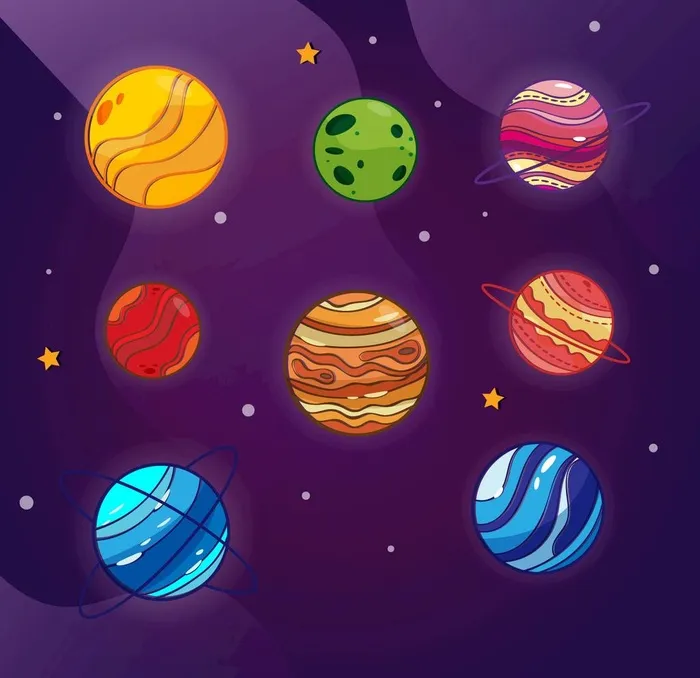 星球背景图片ai矢量模版下载