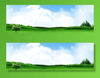 蓝天白云背景图片