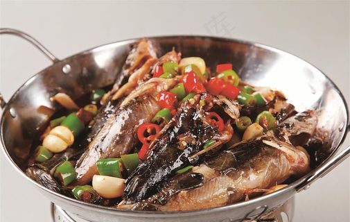 干锅黄骨鱼图片