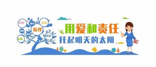 幼儿园文化墙图片