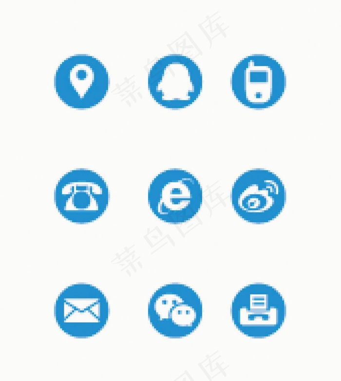 名片通讯录矢量图标符号图片