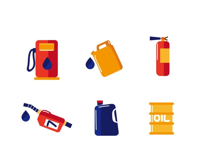 加油站图标图片