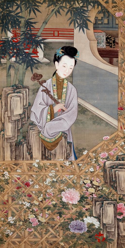雍正十二美人图图片