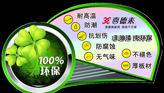 喜德来环保标识图片