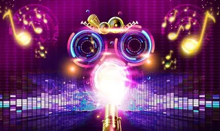 动感音乐背景图图片