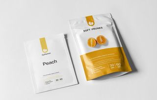 封口袋型食品袋智能样机贴图图片