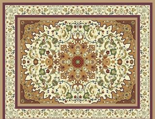 欧式波斯风格地毯图案图片