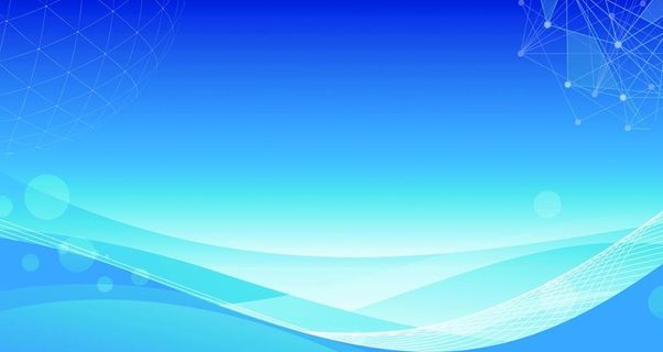 蓝色科技展板背景图片