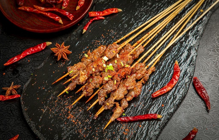 羊肉串图片