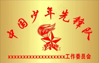 中国少年先锋队钛金牌图片