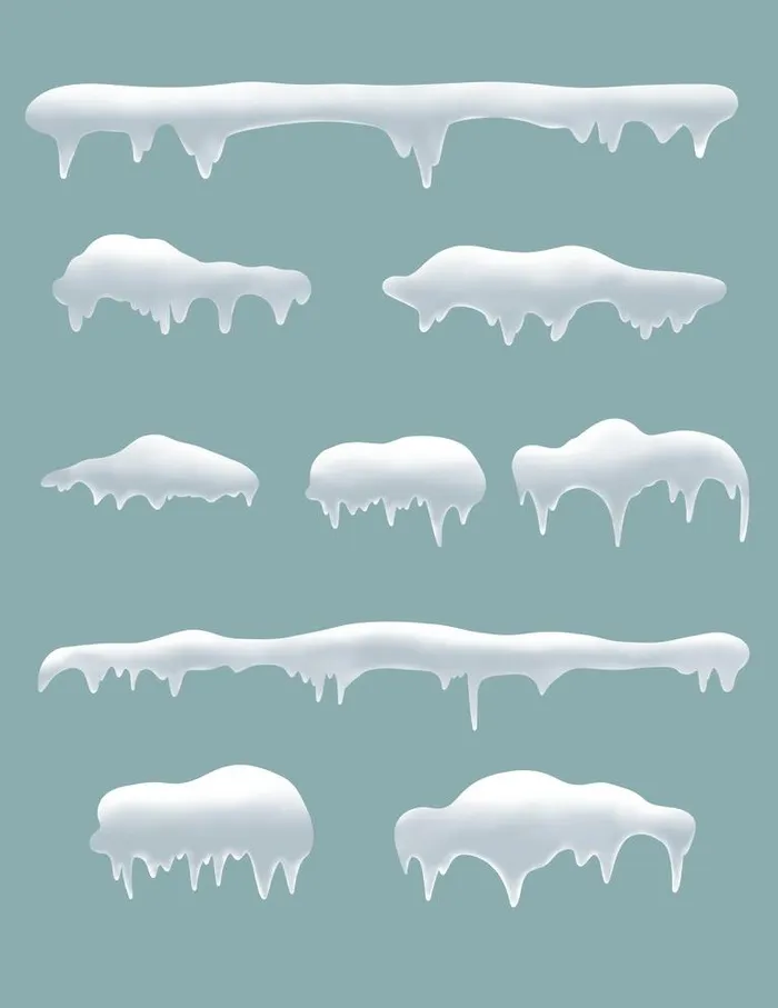 冰冻雪 图片(3072x4107)psd模版下载