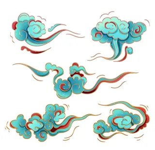 敦煌云纹云彩祥云图片