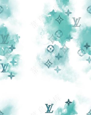 LV扎染图片