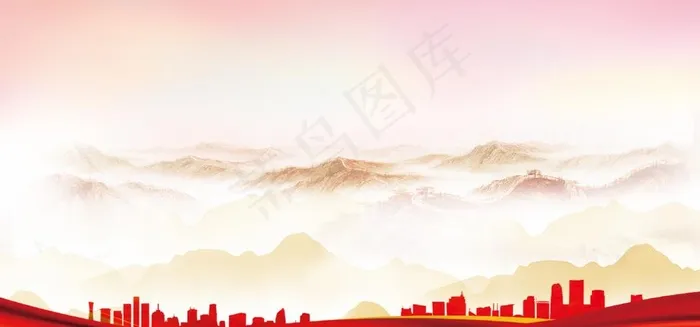 党建展板图片cdr矢量模版下载