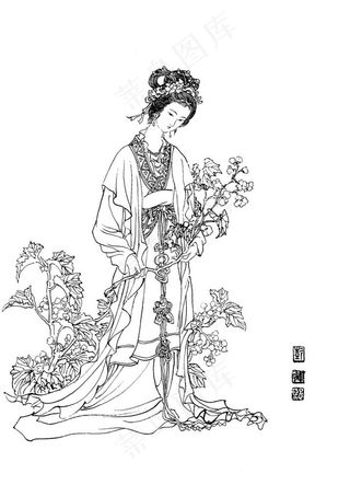 海棠花神 孙道绚图片