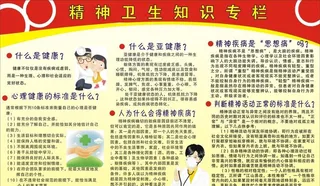 心理健康精神疾病图片