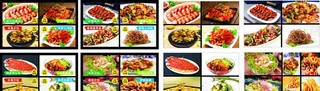 酒店菜品 灯箱 菜品海报图片