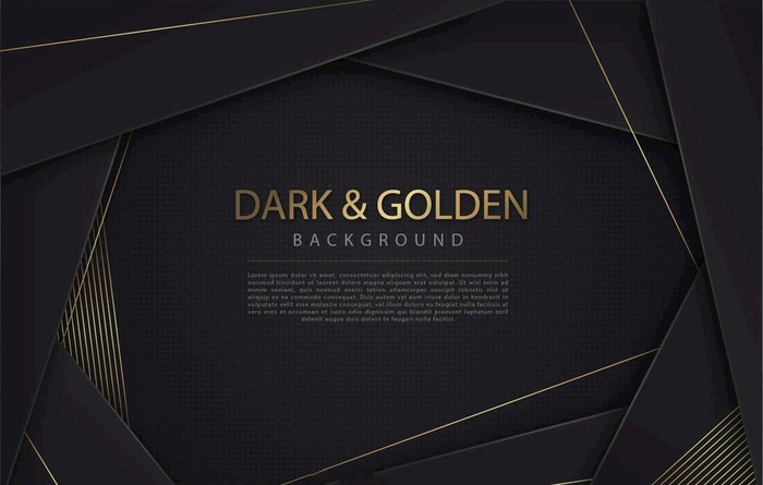 黑金几何主视觉背景    图片