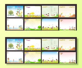 幼儿园成长手册图片