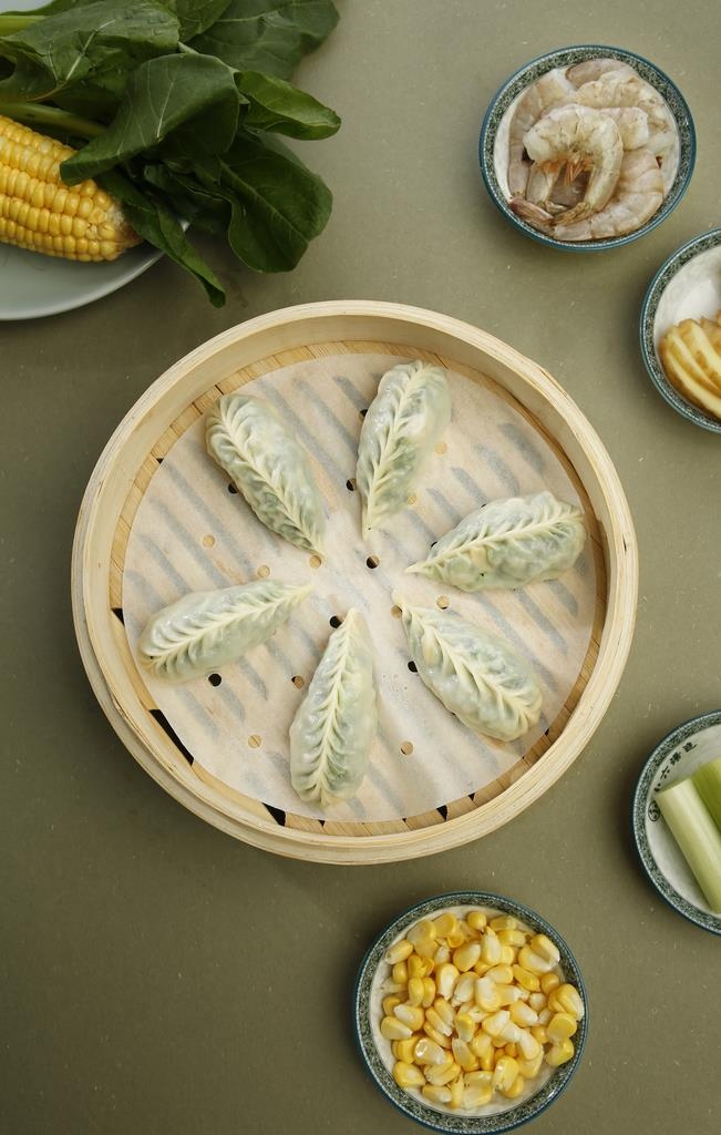 蒸饺摄影大图图片