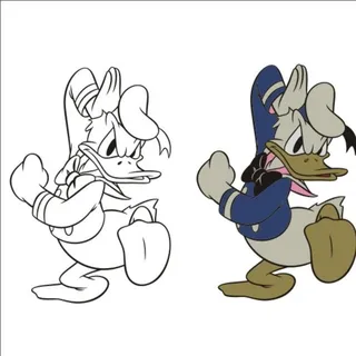 唐老鸭CDR矢量图图片