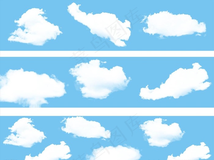 天空云素材图片cdr矢量模版下载