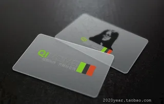 名片样机  透明样机 VIS图片