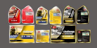 机油不干胶图片