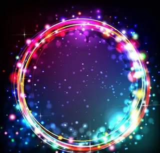 炫彩 光芒  动感 光晕背景图片