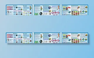 校园禁毒知识宣传系列展板图片