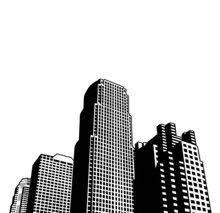 矢量城市高楼大厦图片