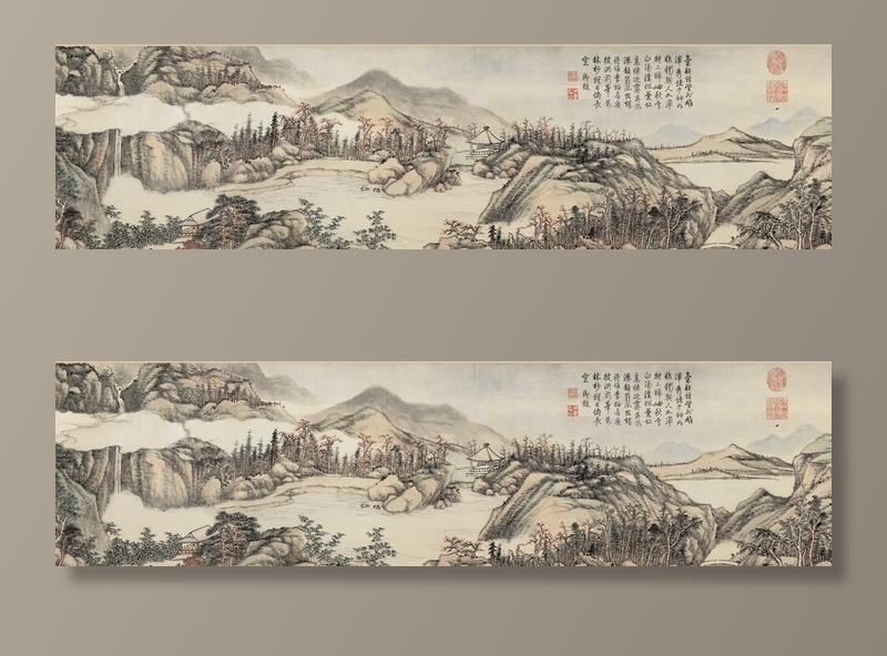 国画山水图片