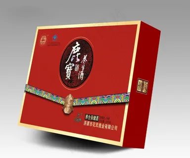 鹿宝养生酒礼盒图片
