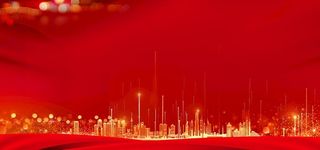 大气红色宣传背景展板图片