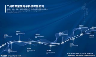 发展历程 公司 企业 展板图片