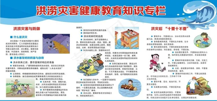 洪涝灾害专栏图片(0×0像素())cdr矢量模版下载