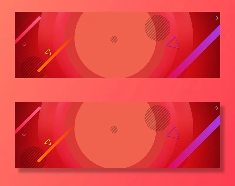 淘宝红色banner素材图片(1920x679)psd模版下载