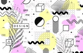 几何图形设计元素图片