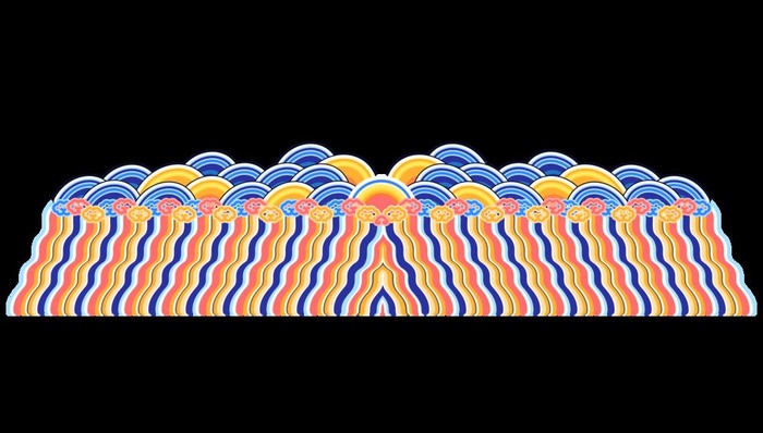 中式服装花纹图片(3000x1800)psd模版下载