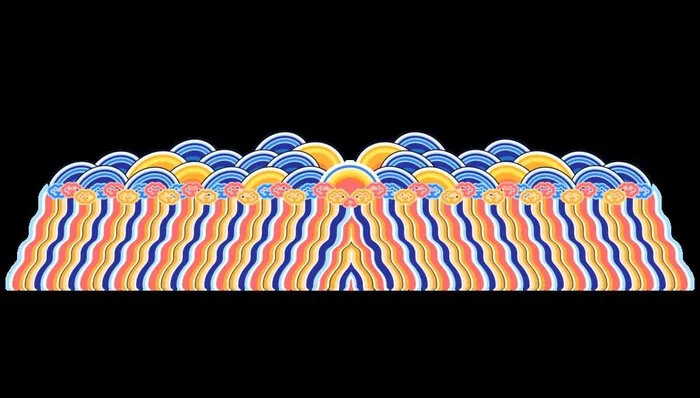 中式服装花纹图片(3000x1800)psd模版下载