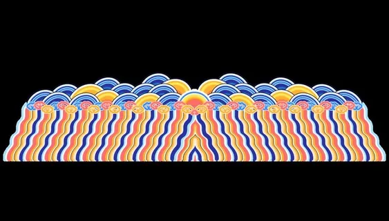 中式服装花纹图片