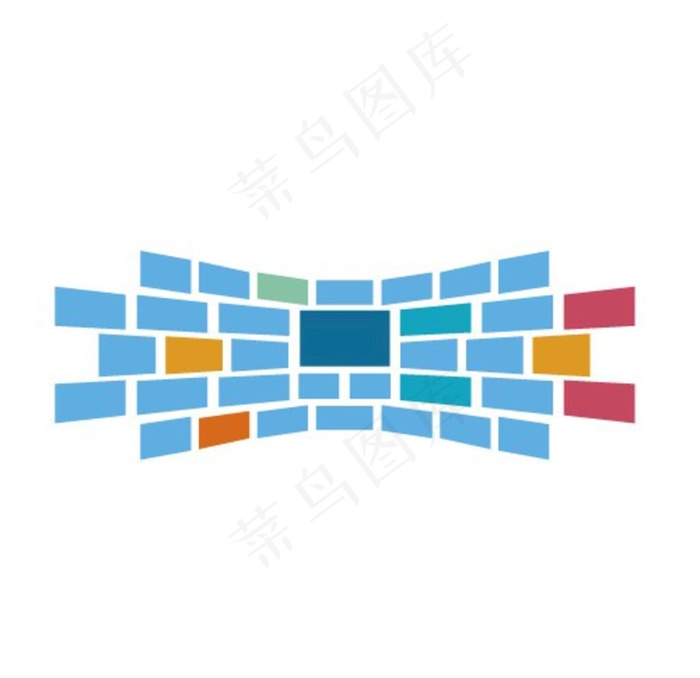 团队照片墙模版图片ai矢量模版下载