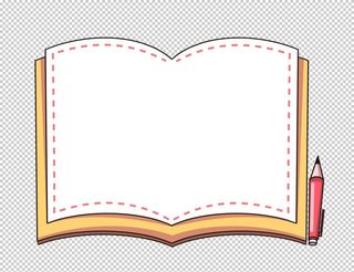 书本边框图片