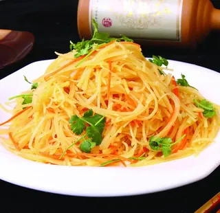 凉拌土豆丝图片