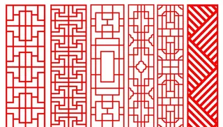 雕刻花纹 镂空花纹图片