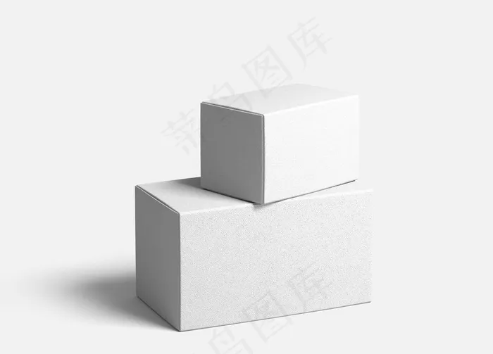 包装盒样机图片psd模版下载