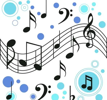 音符花纹图片 音符花纹图片